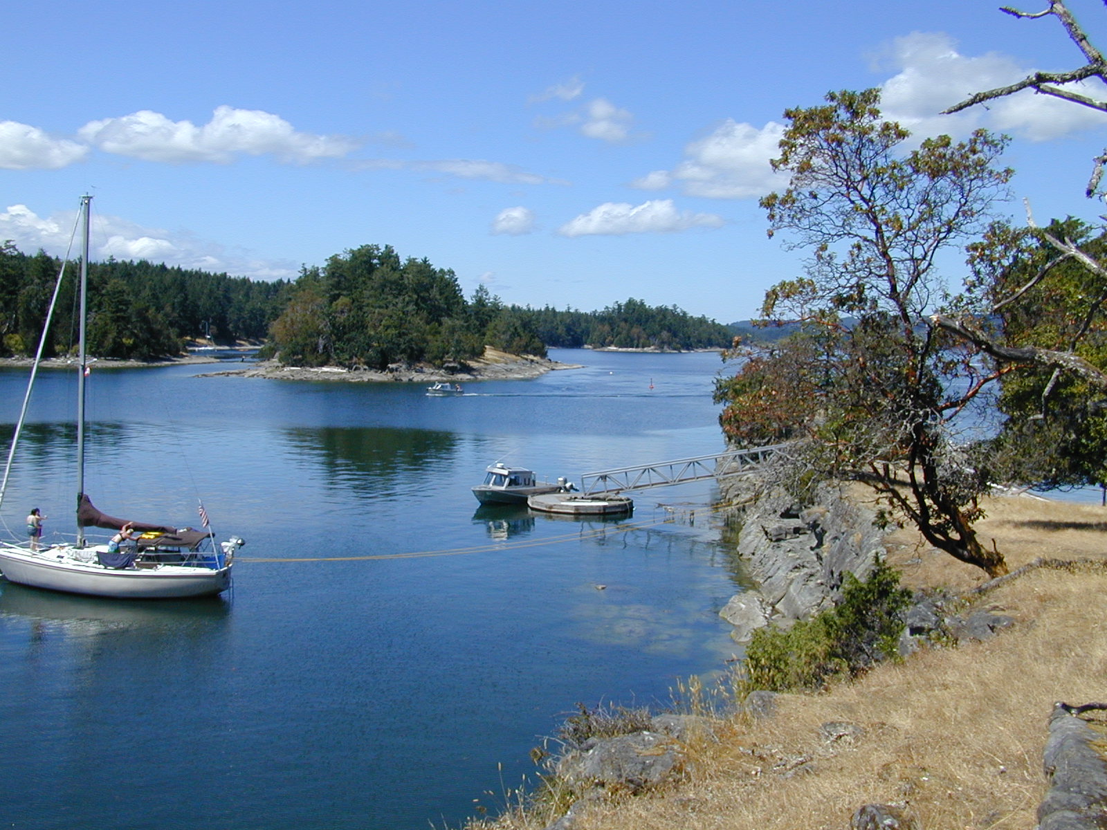 Pirates Cove Marine De Courcy Island Go Camping BC
